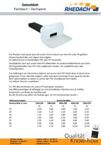 Datenblatt Dachspeier (Datei, öffnet in neuem Tab)