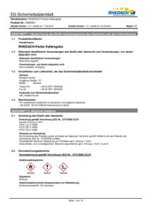 Sicherheitsdatenblatt Farbe (Datei, öffnet in neuem Tab)