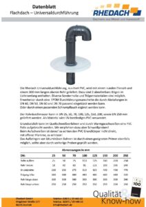 Datenblatt Universaldurchführung (Datei, öffnet in neuem Tab)